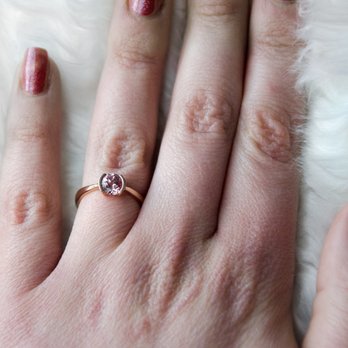 Bonaci Fine Jewelers - My 1.08 ct sapphire/rose gold engagement ring from Bonaci Jewelers. - Jewelry Near Me - Kent, Washington Bonaci Fine Jewelers - My 1.08 ct sapphire/rose gold engagement ring from Bonaci Jewelers. - Jewelry Near Me - Kent, Washington