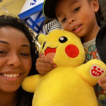Build-A-Bear Workshop - Some so exited with his pikachu that has his voice - Toy Stores Near Me - Roseville, California Build-A-Bear Workshop - Some so exited with his pikachu that has his voice - Toy Stores Near Me - Roseville, California