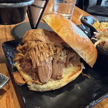 Smokecraft Modern Barbecue - pulled pork sandwich 5/5 - Barbeque Near Me - Arlington, Virginia Smokecraft Modern Barbecue - pulled pork sandwich 5/5 - Barbeque Near Me - Arlington, Virginia