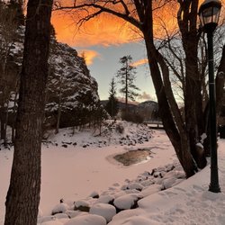 View from outside the patio....