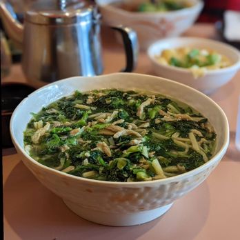 A&J - Pork and mustard greens noodle soup - Taiwanese Near Me - Annandale, Virginia A&J - Pork and mustard greens noodle soup - Taiwanese Near Me - Annandale, Virginia