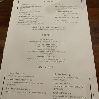 Jolie - Food menu (12/6/24) - Seafood Near Me - Coronado, California