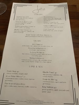 Menu photo 5 Jolie Coronado, CA