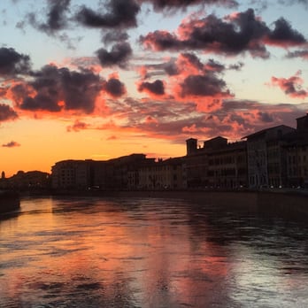 Ponte Di Mezzo - Pisa sunset #nofilterneeded - Landmarks & Historical Buildings Near Me - Pisa, PI