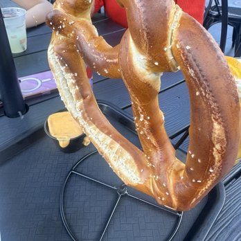 Bay Street Yard - Pretzel and cheese sauce - Bars Near Me - Fort Myers, Florida Bay Street Yard - Pretzel and cheese sauce - Bars Near Me - Fort Myers, Florida