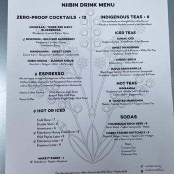 Owamni - Get a tea. - New American Near Me - Minneapolis, Minnesota