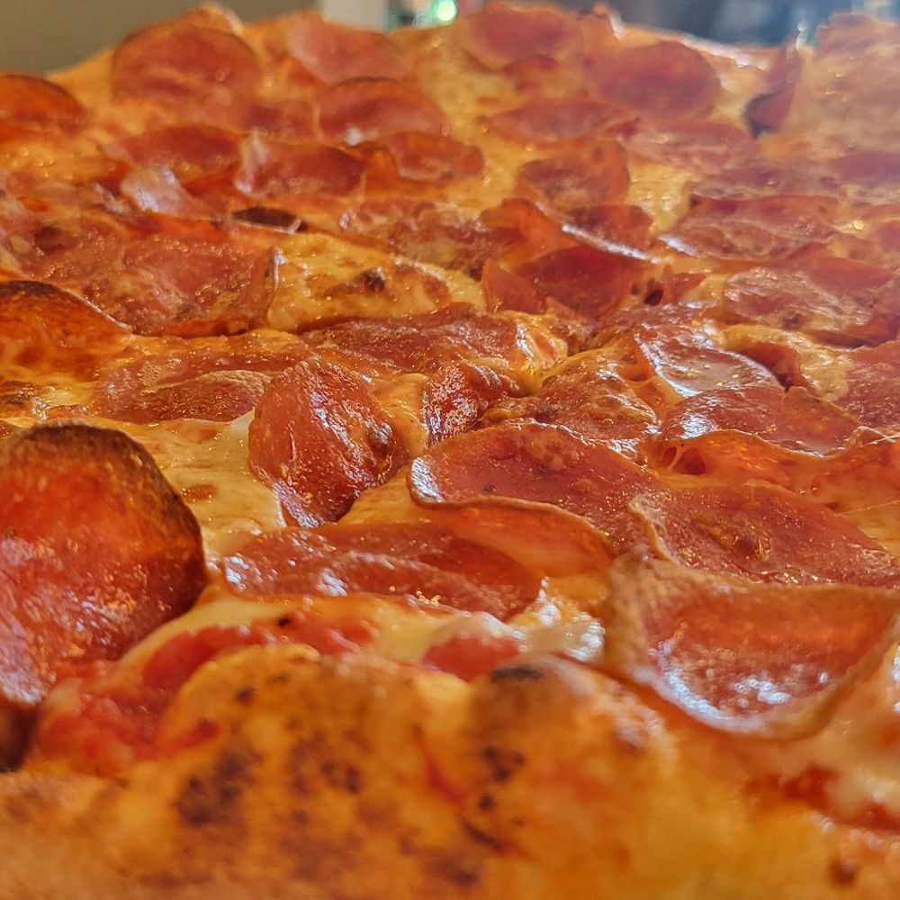 Pizzaiolo's - The Brooklyn Pizza (Large) - Italian Near Me - Cypress, Texas Pizzaiolo's - The Brooklyn Pizza (Large) - Italian Near Me - Cypress, Texas