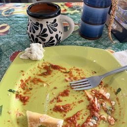 I stopped short of licking my plate!