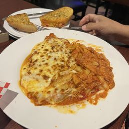 Three Cheese Baked Penne