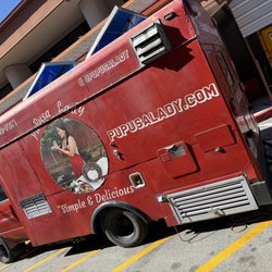 Pupusa Lady - Business at Kaiser and got put on to the Pupusa truck!!! San Jose situations!!!!