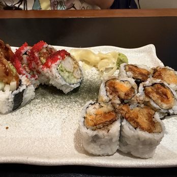 Nomu Izakaya - Shrimp Tempura Roll and Sweet Potato Roll - Japanese Near Me - Jacksonville, Florida