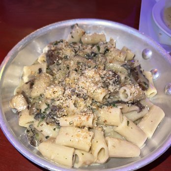 Carmelina's - Baked Mushroom Rigatoni - Italian Near Me - Boston, Massachusetts Carmelina's - Baked Mushroom Rigatoni - Italian Near Me - Boston, Massachusetts