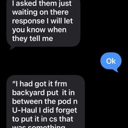 The convo about the theft The convo about the theft
