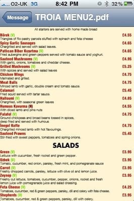 Menu photo 7 Southbank London, XGL Menu photo 7 Southbank London, XGL