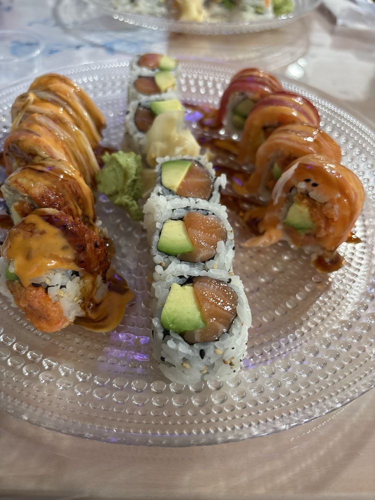 Food from Koi Sushi & Hibachi