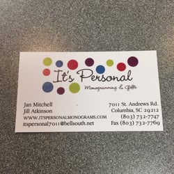 It's Personal
