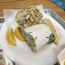 Grilled Fish Burrito