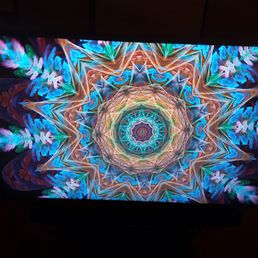 My TV before the motherboard fried....