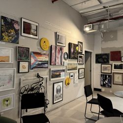 The Secret Theatre - Inside the theatre lobby/lounge space