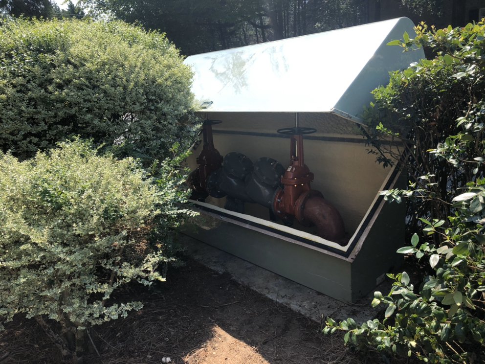 Slide of Plumbing Connection