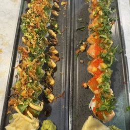 Ayumi Roll (left) and Leave It to the Chef (right)