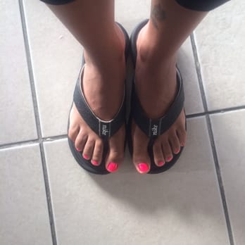 Red Sun Nails - Pretty pink toes - Nail Salons Near Me - Washington, DC, District of Columbia
