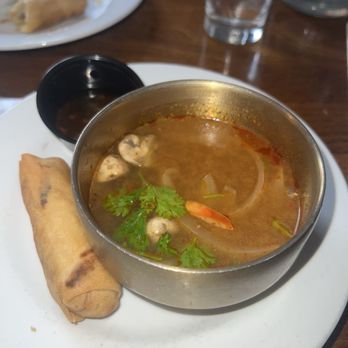 Baan Thai Bistro - Soup and spring roll - Thai Near Me - Indianapolis, Indiana Baan Thai Bistro - Soup and spring roll - Thai Near Me - Indianapolis, Indiana