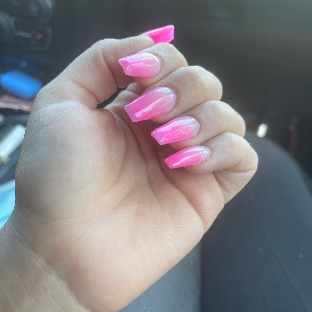 Worst nails I've ever gotten done in my life 90$ for this ! It was lazy and overpriced, don't waste your money here Worst nails I've ever gotten done in my life 90$ for this ! It was lazy and overpriced, don't waste your money here
