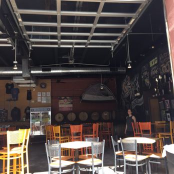 Denver Beer Co. Platte Street - Looking inward to inside seating - Breweries Near Me - Denver, Colorado
