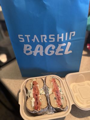 Starship Bagel by null