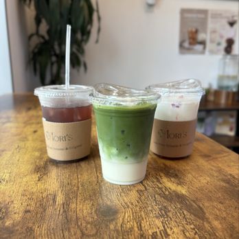 Mori’s - Sweet and Sour Plum Juice, Ceremonial Uji Matcha Latte, Strawberry Fresh Milk - Coffee & Tea Near Me - Irvine, California