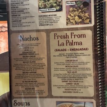 El Cabrito - Menu - Mexican Near Me - Winona, Mississippi