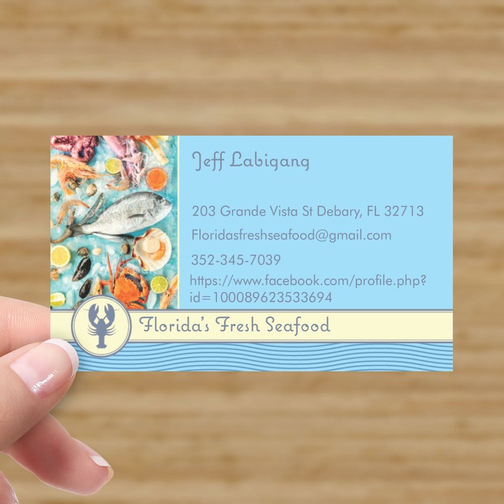 FLORIDA’S FRESH SEAFOOD Updated September 2024 203 Grande Vista St