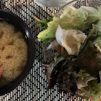 Wayne's Sushi Bistro - Miso Soup & House Salad - Sushi Bars Near Me - Pleasanton, California Wayne's Sushi Bistro - Miso Soup & House Salad - Sushi Bars Near Me - Pleasanton, California