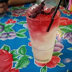 Carlito Burrito - Acapulco is very beautiful. No, that is the cocktail. Brighton Gin, lychee liqueur, passion fruit syrup, hibiscus. Would drink again.