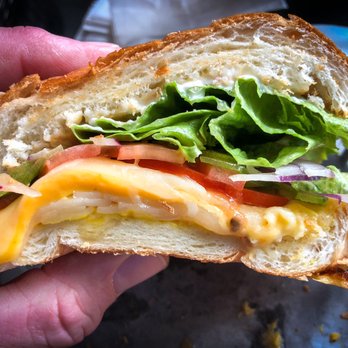 AK Subs - Close up of "3 cheese" hot sandwich on hoagie - Sandwiches Near Me - San Francisco, California
