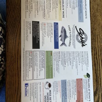 Schu's Grill & Bar - Menu-side 1 - American Near Me - St. Joseph, Michigan Schu's Grill & Bar - Menu-side 1 - American Near Me - St. Joseph, Michigan
