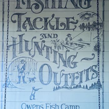 Owen's Fish Camp - Poster on the wall of Owen's Fish camp - Seafood Near Me - Lakewood Ranch, Florida Owen's Fish Camp - Poster on the wall of Owen's Fish camp - Seafood Near Me - Lakewood Ranch, Florida