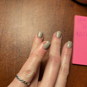 Era Nails - One of the sores created with the nail file - Nail Salons Near Me - Lawrenceville, Georgia