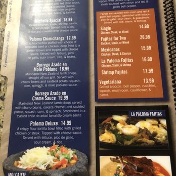 La Paloma - Specialties and fajitas - Mexican Near Me - Mountain Home, Arkansas La Paloma - Specialties and fajitas - Mexican Near Me - Mountain Home, Arkansas