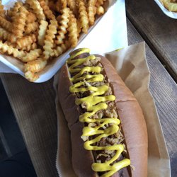 Oh My Dog! - Vegan hot dog & Cajun French fries!