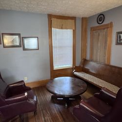 More inside seating