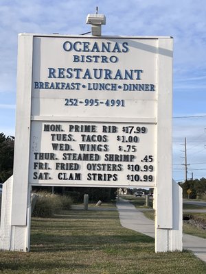 Oceanas Bistro by null
