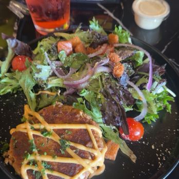 Peachez - Salmon croquettes - Lounges Near Me - Houston, Texas Peachez - Salmon croquettes - Lounges Near Me - Houston, Texas