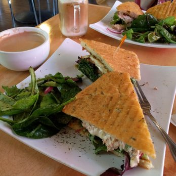 iJAVA Cafe - Spicy Maya Mocha and tuna panini - Cafes Near Me - San Jose, California