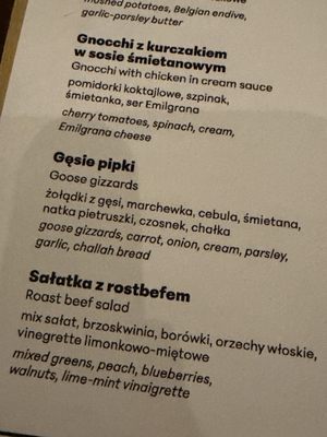 Menu photo 2 Hevre Kraków, MA