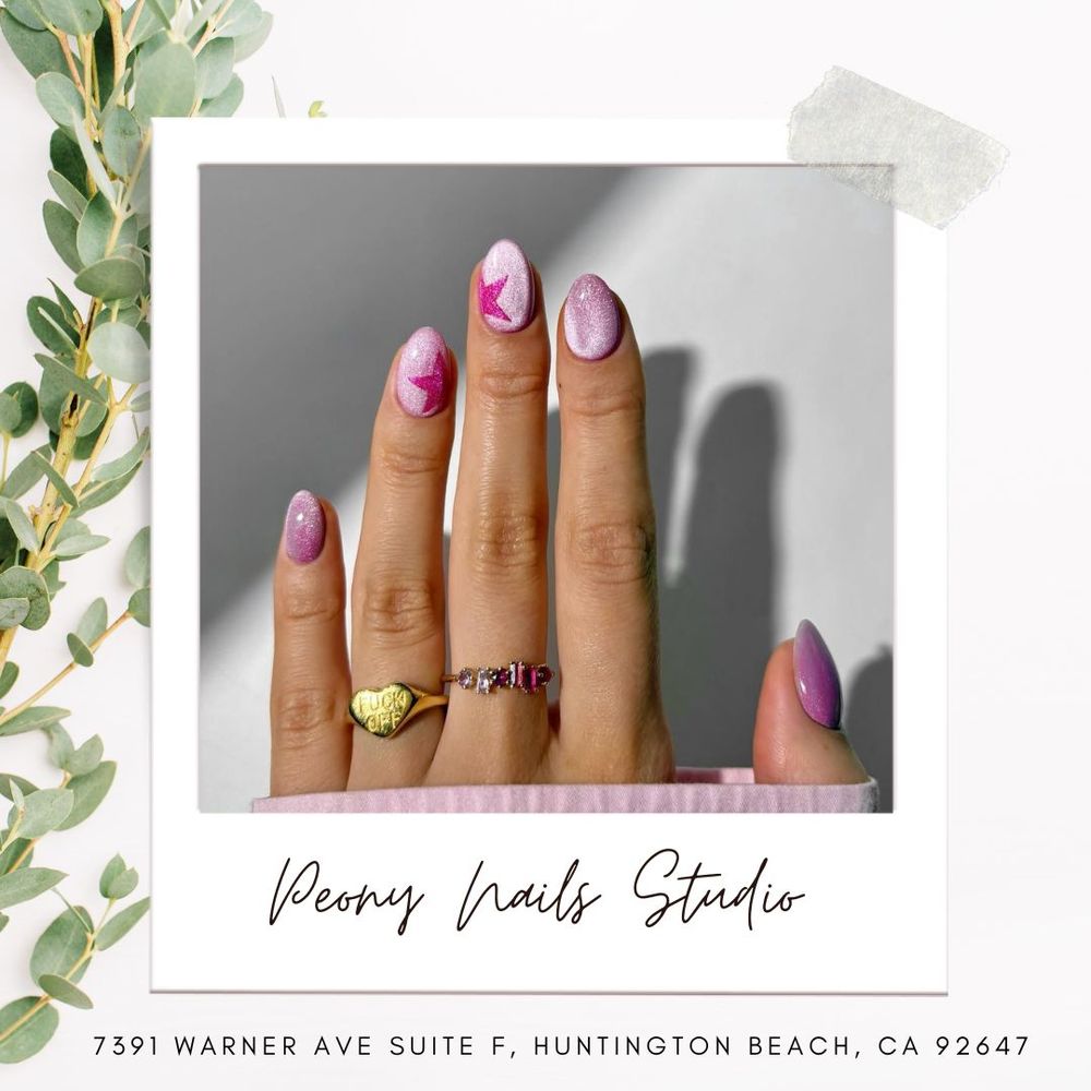 Peony Nails Studio Logo