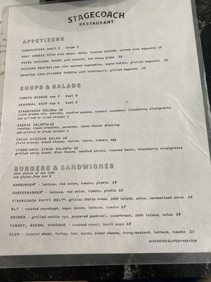 Menu photo 3 Stagecoach Restaurant Salado, TX Menu photo 3 Stagecoach Restaurant Salado, TX