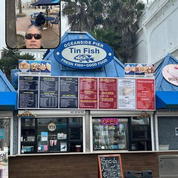 Tin Fish - Find this place BELOW the pier. Check it out! - Seafood Near Me - Oceanside, California Tin Fish - Find this place BELOW the pier. Check it out! - Seafood Near Me - Oceanside, California