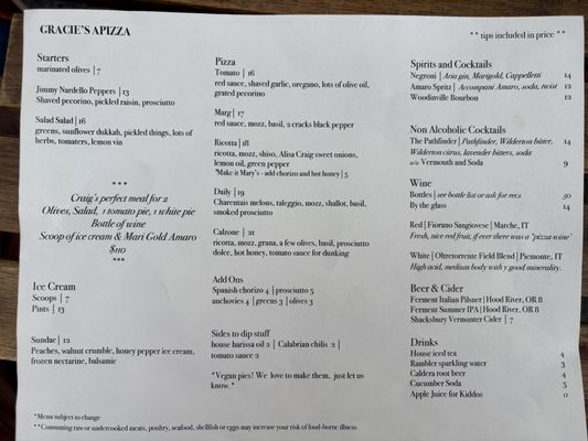 Gracie’s Apizza by null